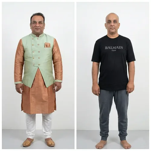 Shafi Nawab's weight loss transformation — lost 20kg in 8 months with Fit Coach Ibrahim